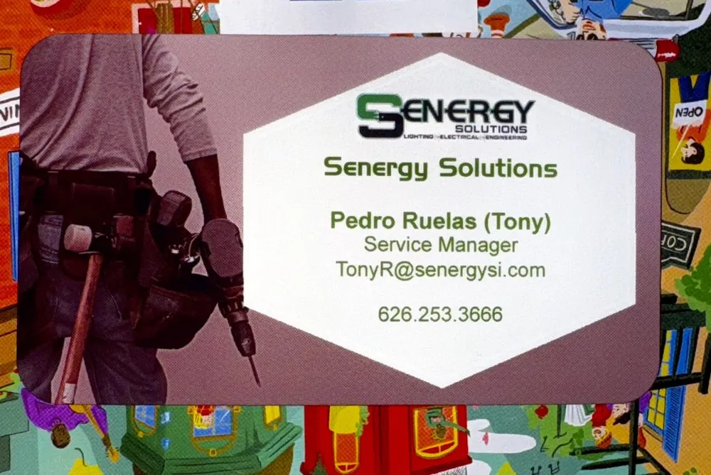 Slide of Senergy Solutions