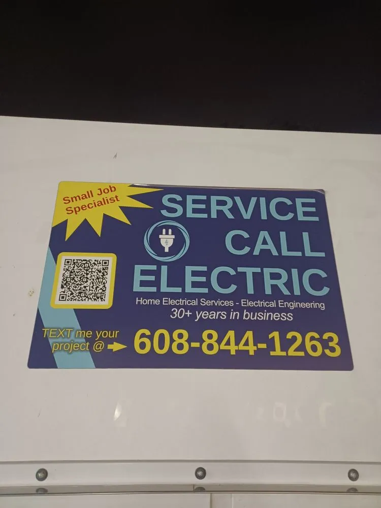 Slide of Service Call Electric and Electrical Engineering