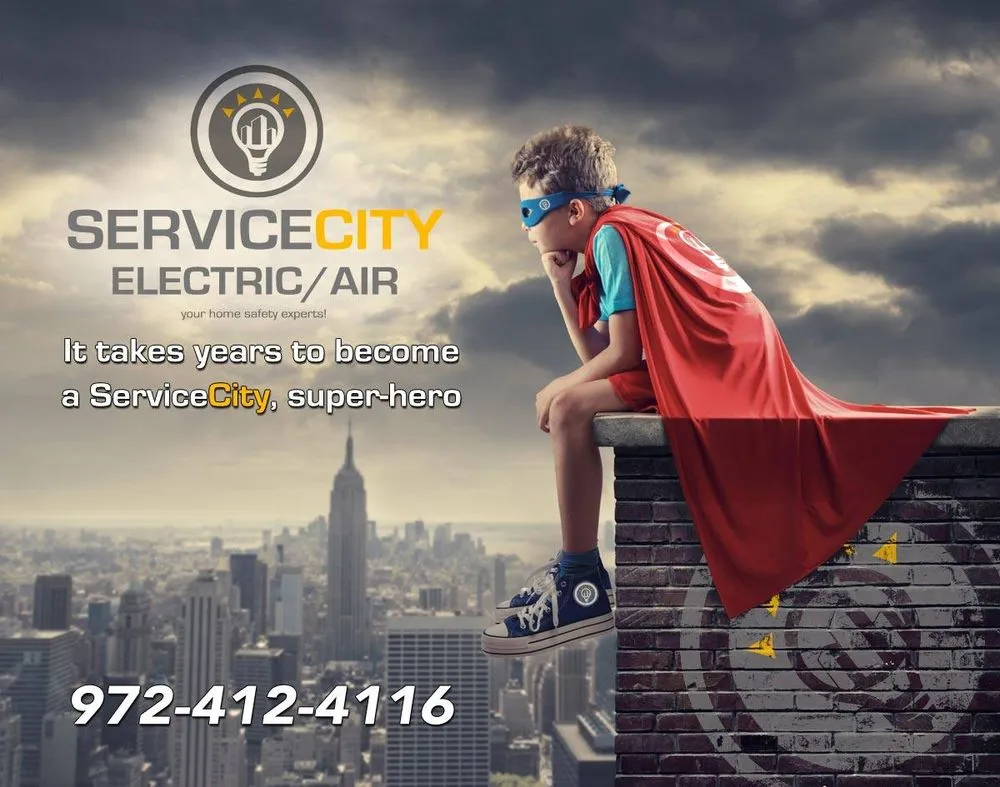 Slide of Service City Air & Electric