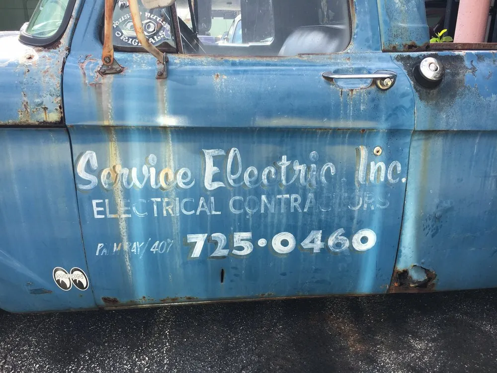 Slide of Service Electric