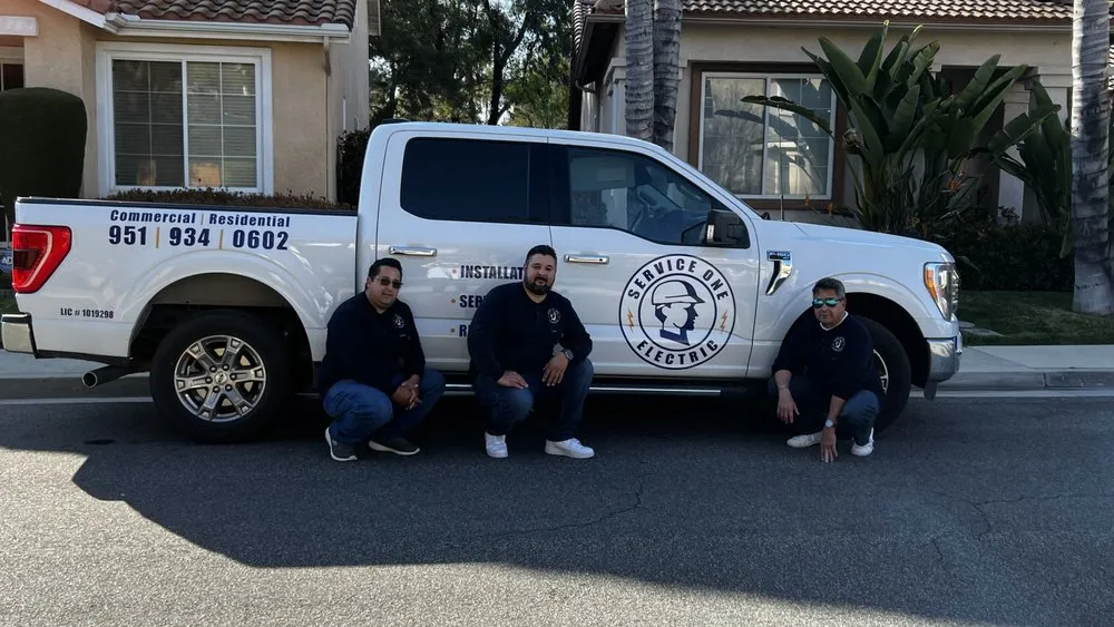 Slide of Service One Electric