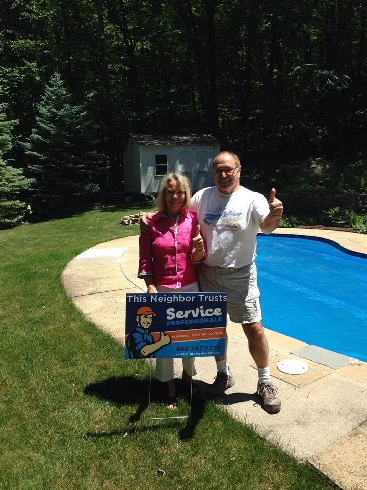 Slide of Service Professionals