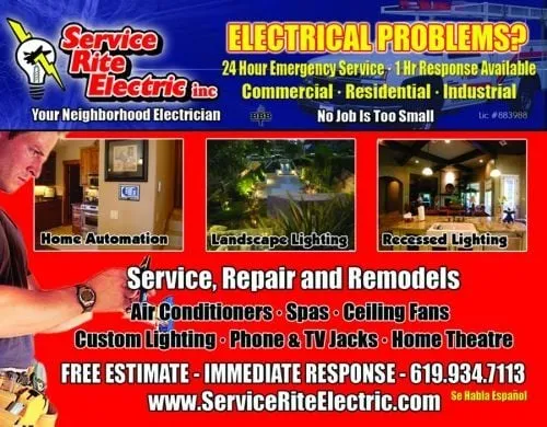 Slide of Service Rite Electric, Inc.