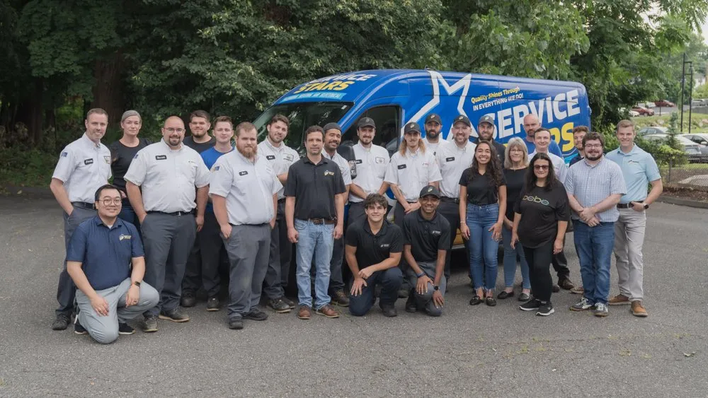 Slide of Service Stars