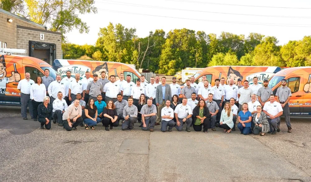 Slide of Service Today, Electrical, Cooling & Heating