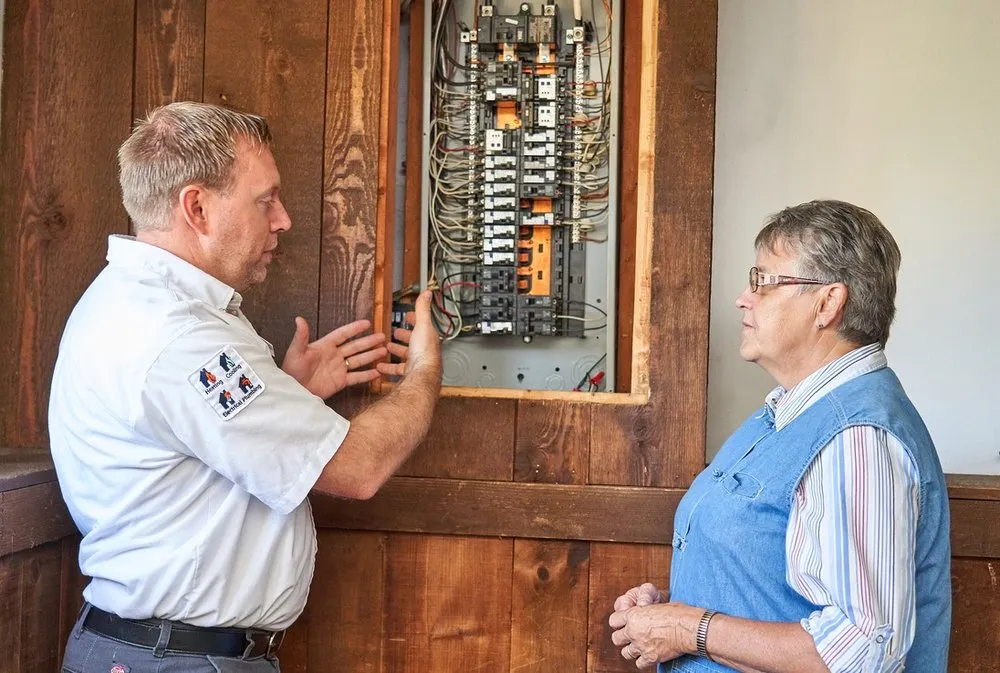 Slide of Service Today, Electrical, Cooling & Heating