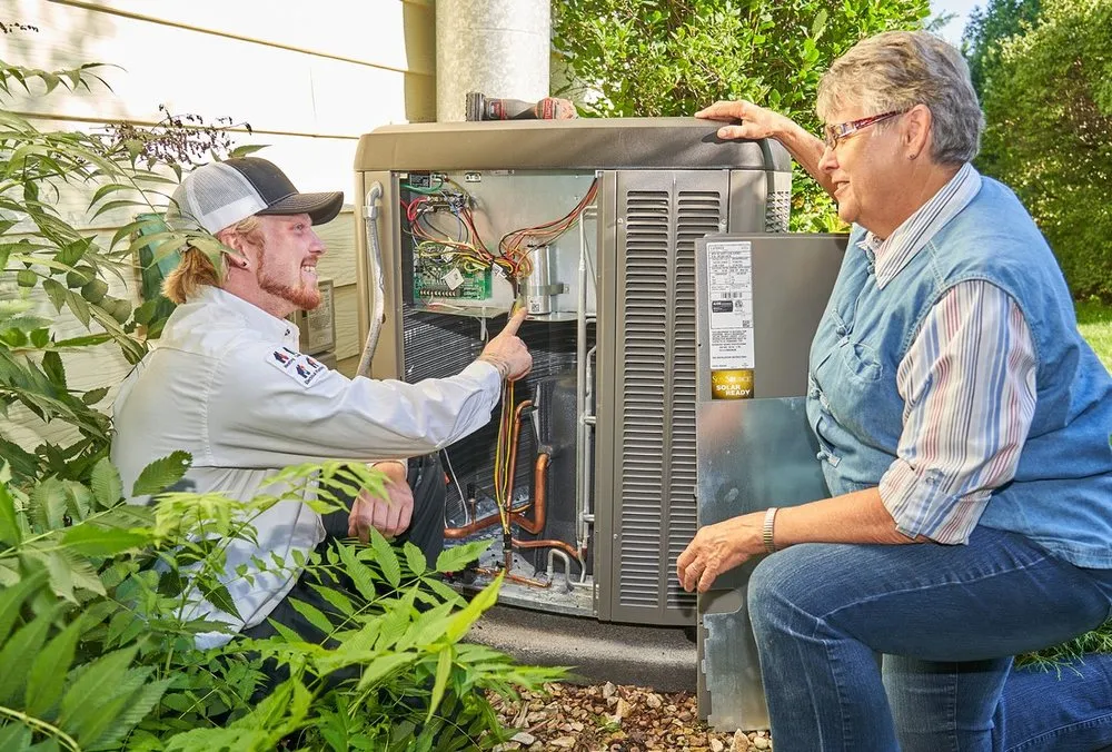 Slide of Service Today, Electrical, Cooling & Heating