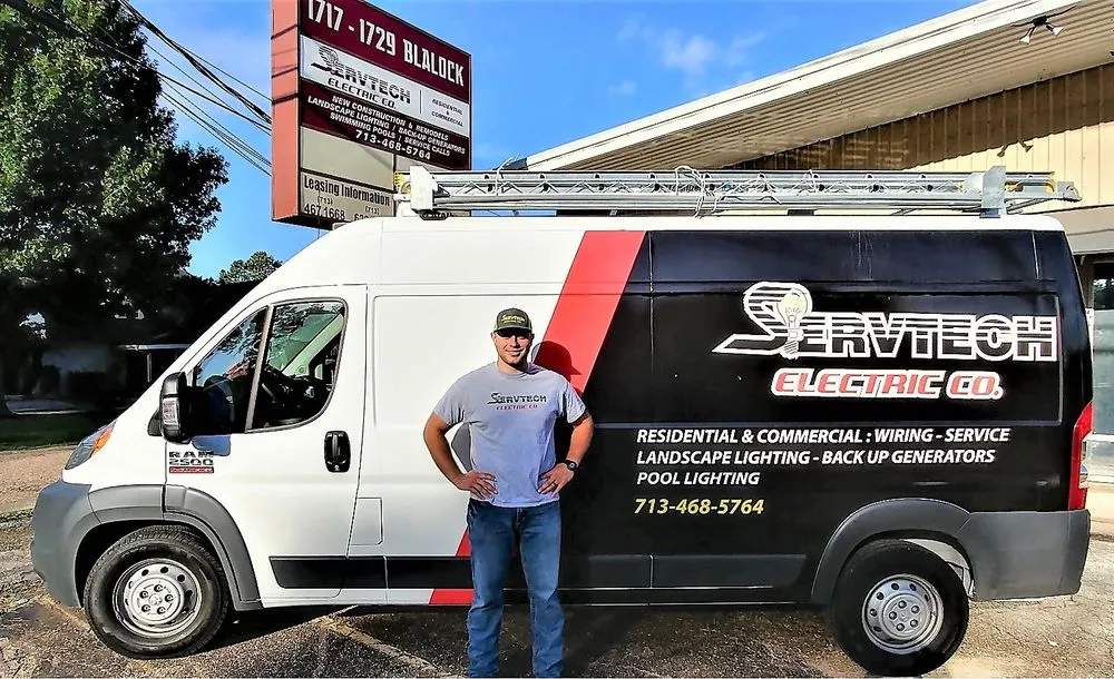 Slide of Servtech Electric