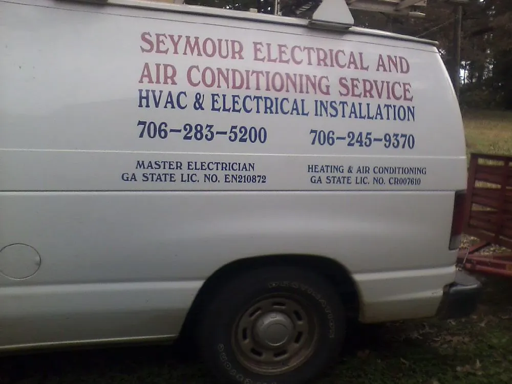 Certified electrician providing electrical repair in Bowman, GA - Seymour Electrical & Air Conditioning Service