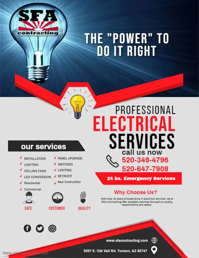 Slide of SFA Contracting