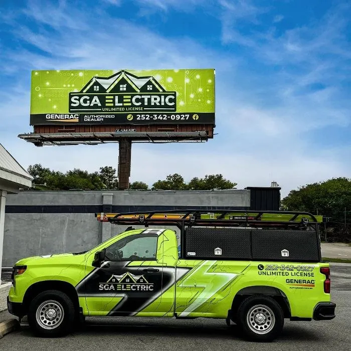 Slide of SGA Electric