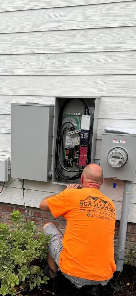 Slide of SGA Electric