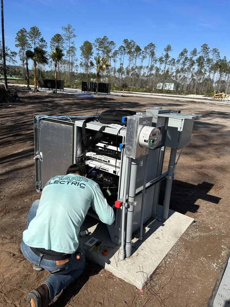 Slide of Sharp Electric