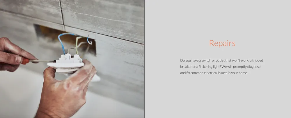 Slide of Sharp Electric