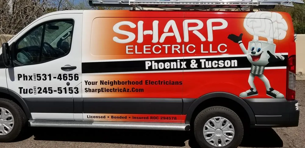 Slide of Sharp Electric