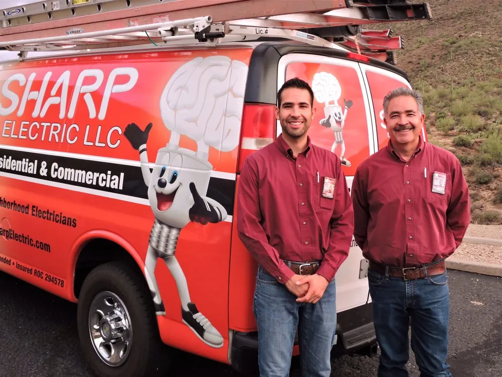 Slide of Sharp Electric