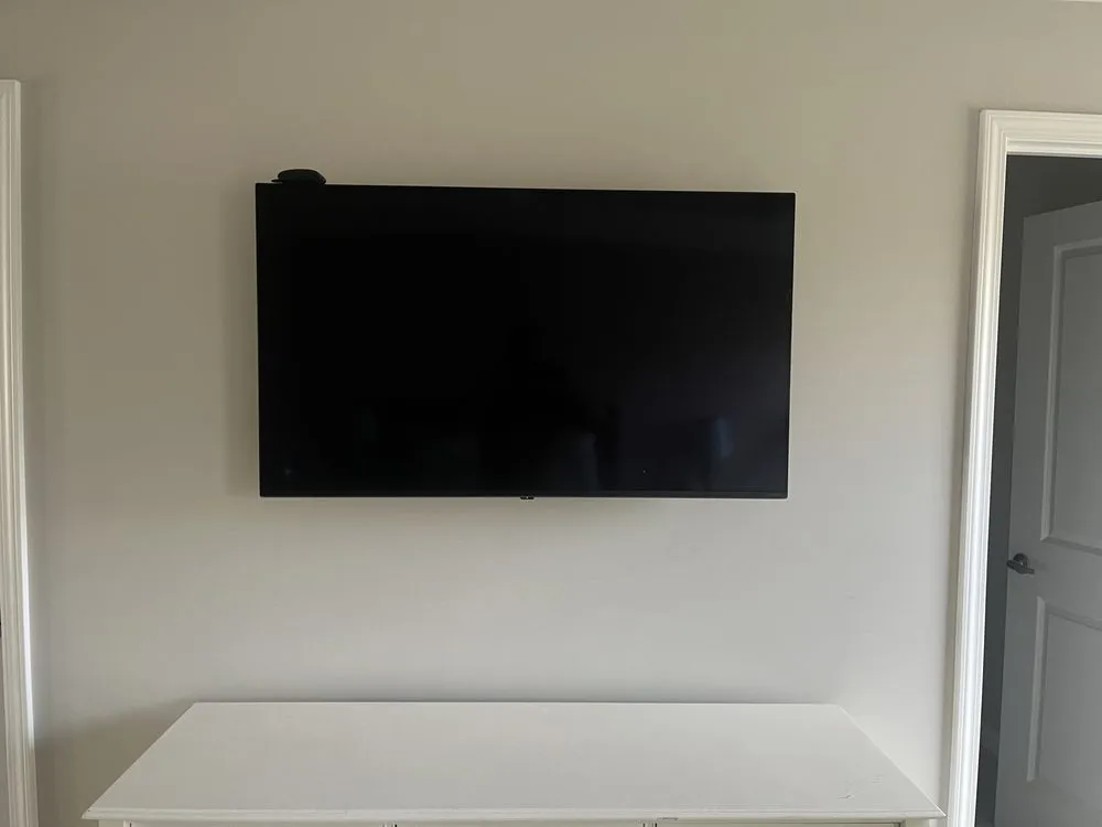 Slide of Sharp TV Mounting