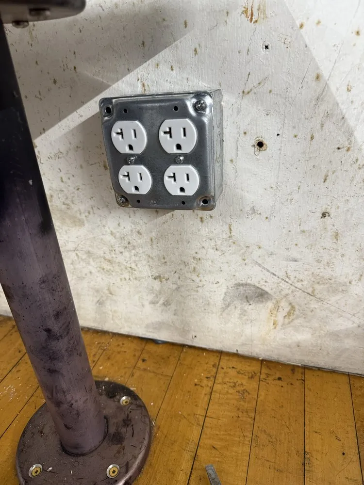 Slide of Sharp TV Mounting