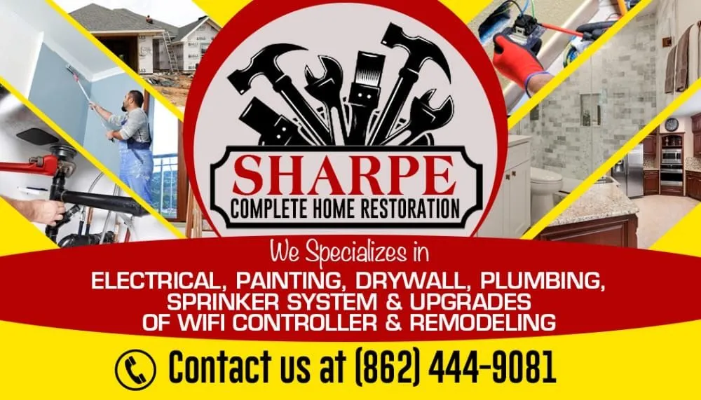 Slide of Sharpe complete home restoration