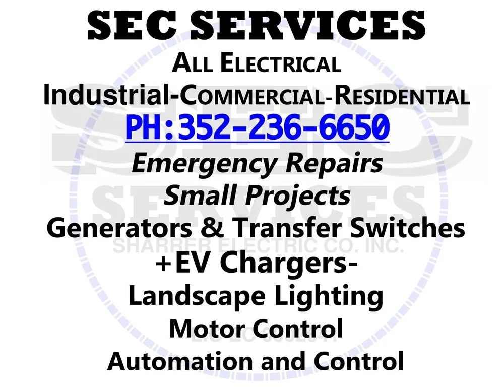 Slide of Sharrer Electric