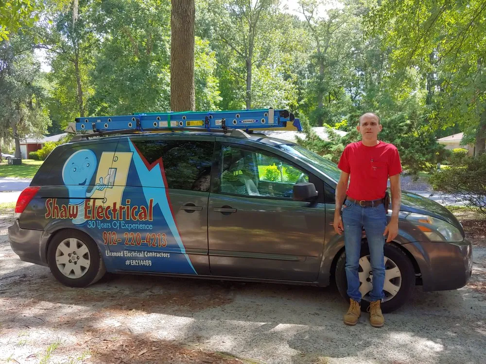 Slide of Shaw Electrical Services