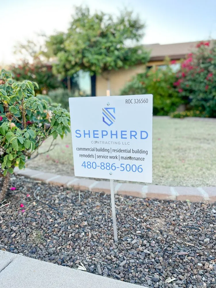 Slide of Shepherd Contracting