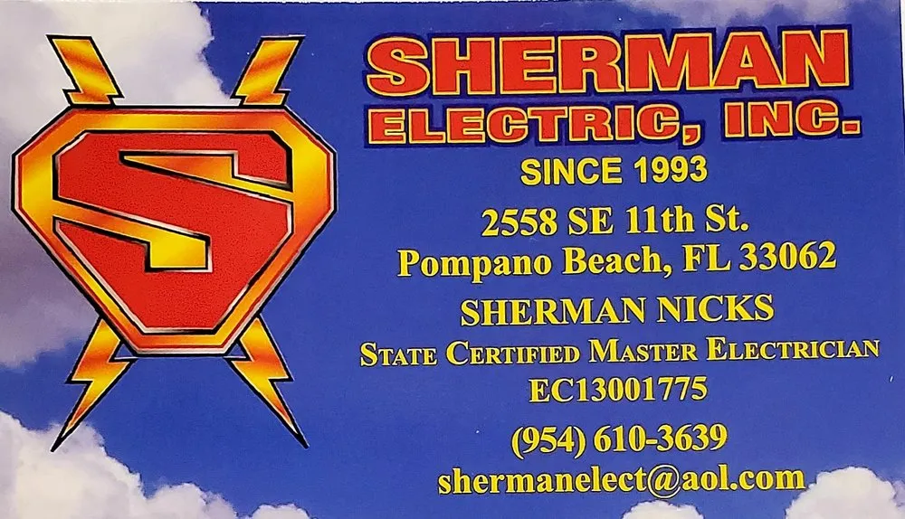 Slide of Sherman Electric