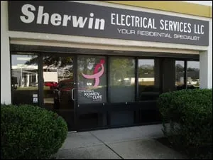 Professional electrician providing circuit breaker repair in So. Chesterfield, VA - Sherwin Electrical Services