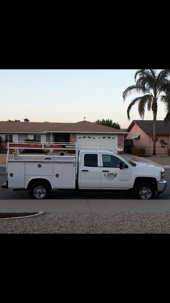 Slide of Shield Electric Services