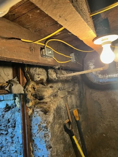 Emergency electrical service for homes in wiring installation, by