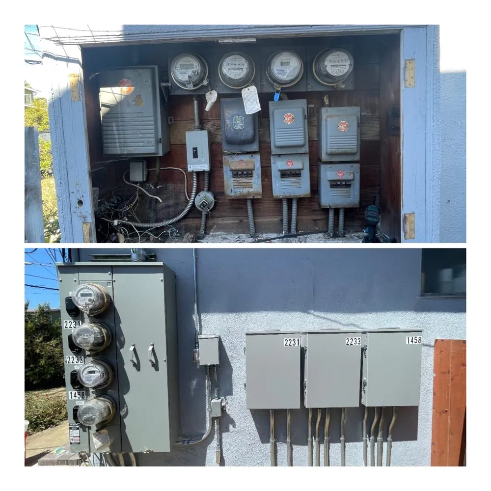 Certified electrician providing electrical repair in , 