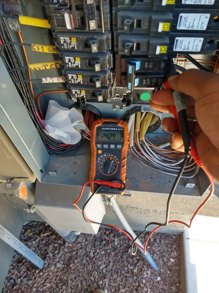 Professional electrical service for homes in panel upgrade, by