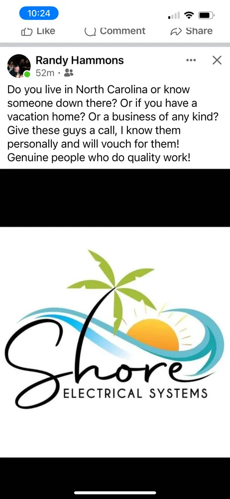 Slide of Shore Electrical Systems