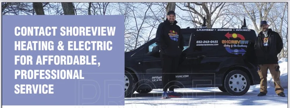 Slide of Shoreview Heating and Air Conditioning