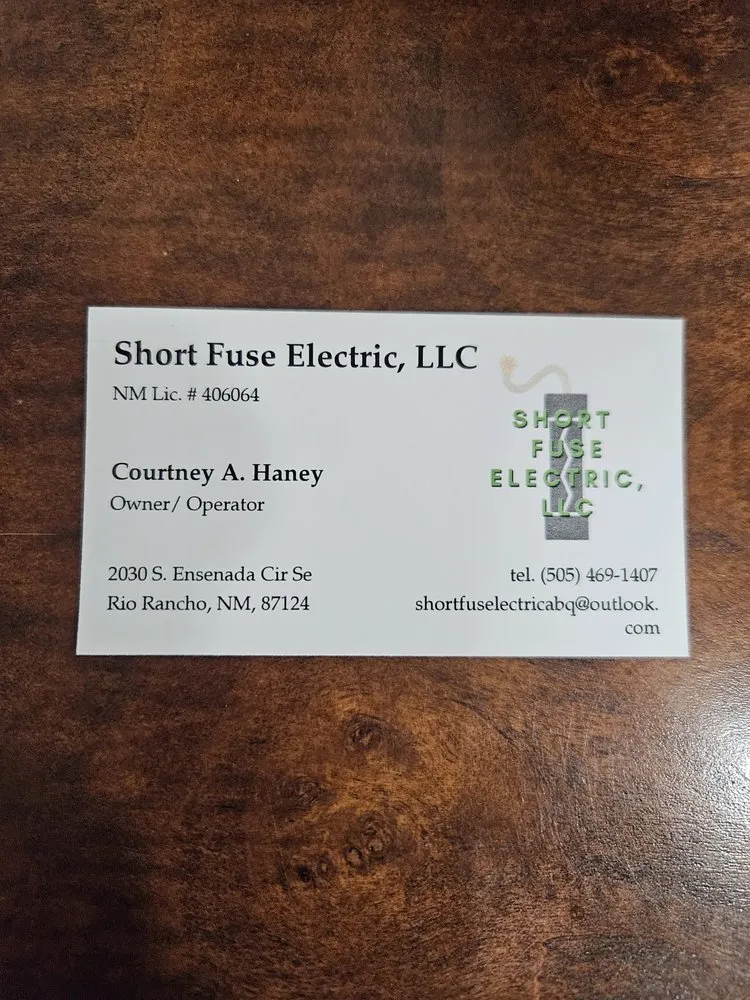 Slide of Short Fuse Electric