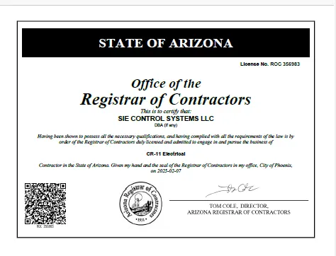 Slide of SIE Control Systems
