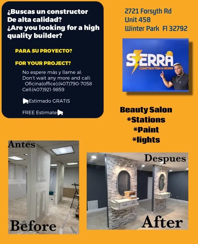 Slide of Sierra Construction Design