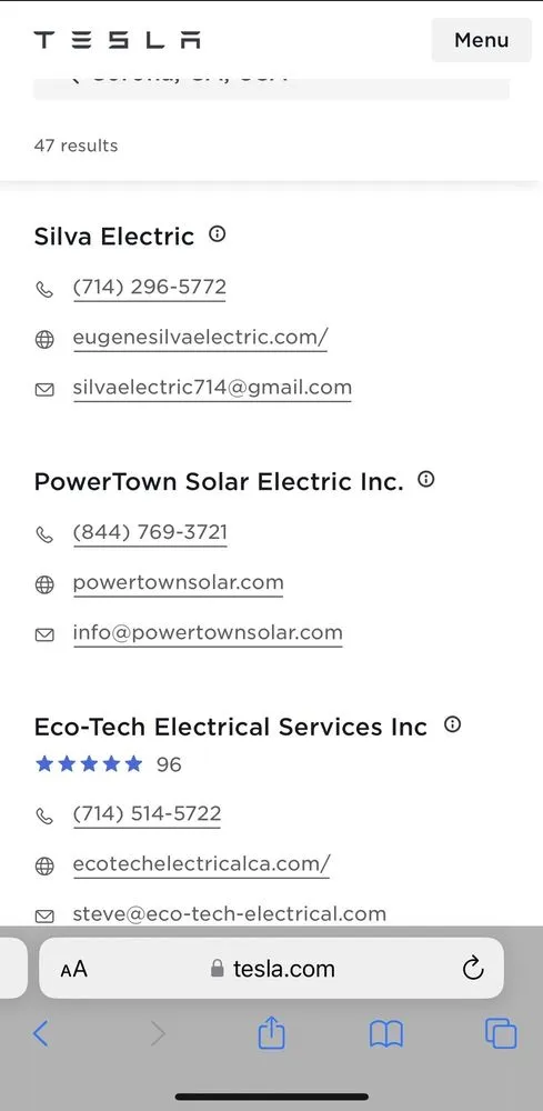 Slide of Silva Electric