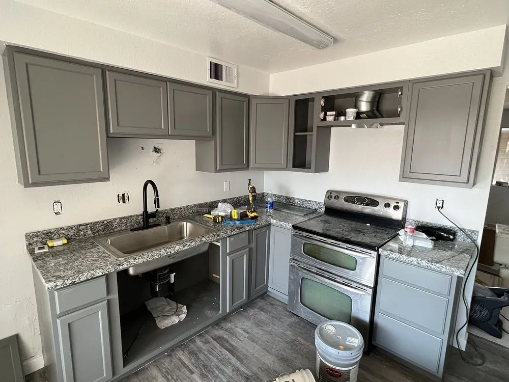 Slide of Silver Basin Construction