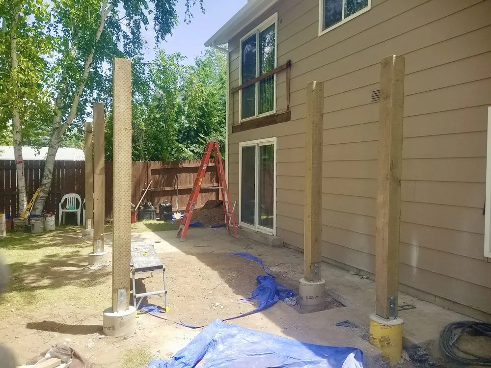 Slide of Silver Basin Construction