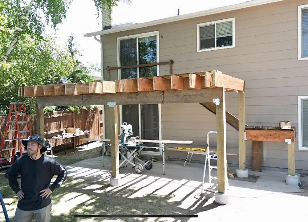 Slide of Silver Basin Construction