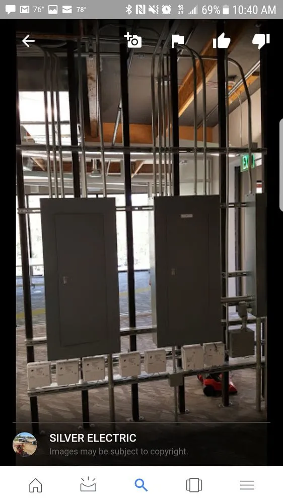 Slide of Silver Electric