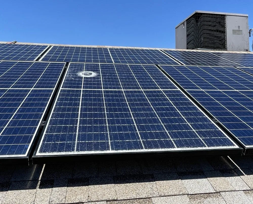 Slide of Silver Grid