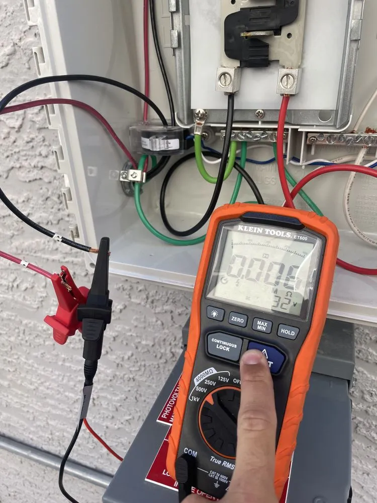 Slide of Silver Grid