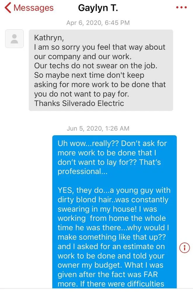 Slide of Silverado Valley Electric