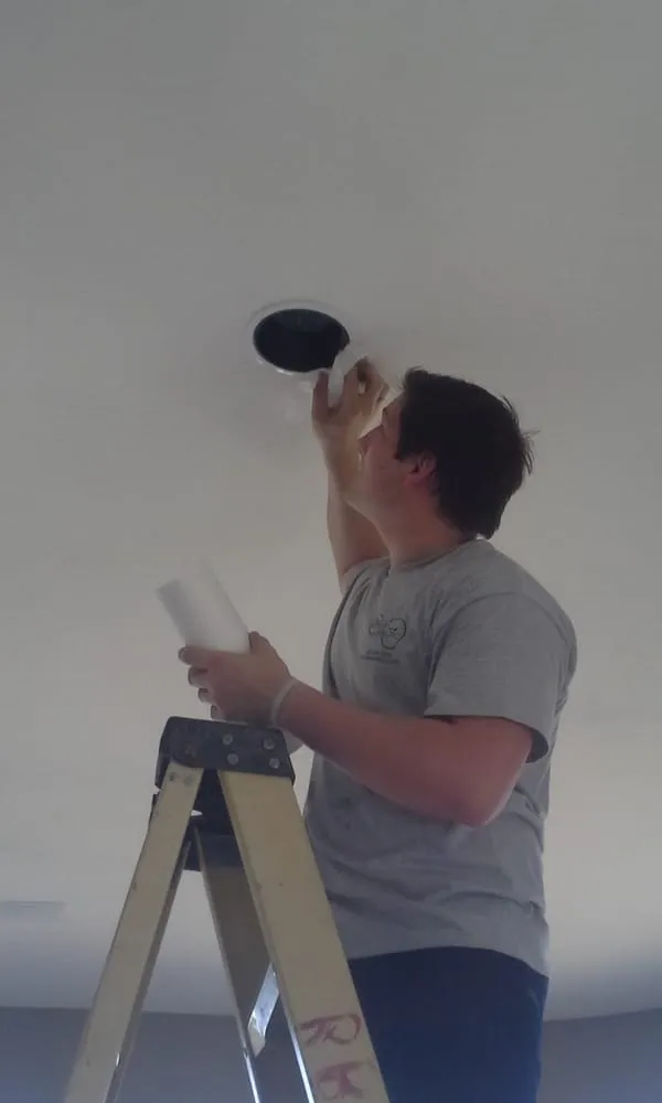 Emergency lighting installation in ,  by Simple Electric