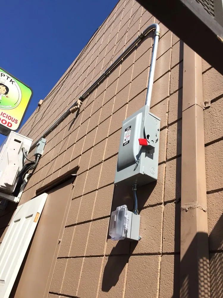 Slide of Simple Electrical Service