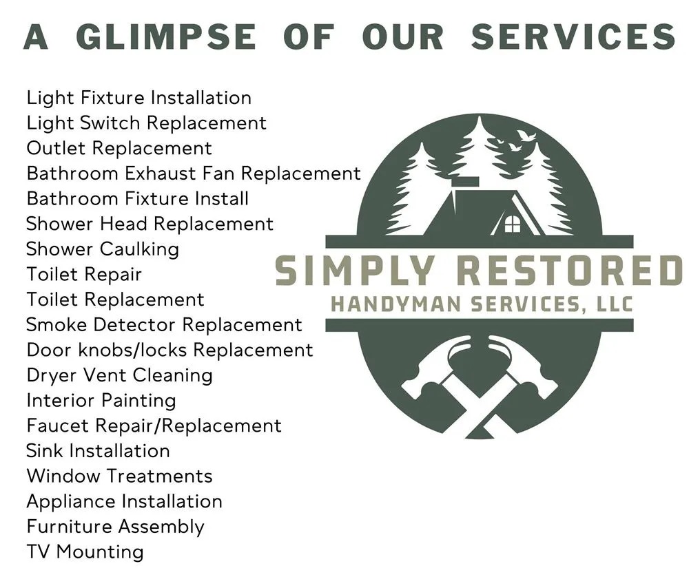 Slide of Simply Restored Handyman Services