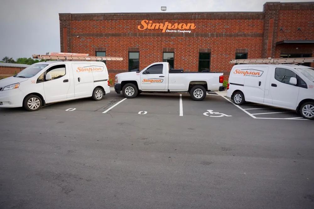 Slide of Simpson electric company