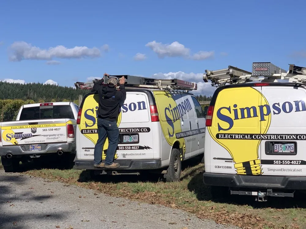 Slide of Simpson Electrical Construction